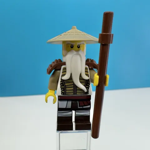 LEGO NINJAGO: Master of the Mountain: njo0599 Sensei Wu Hero Minifigure Nice