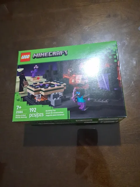 LEGO 21584 Minecraft Nether & End Portal Journey. Sealed! 