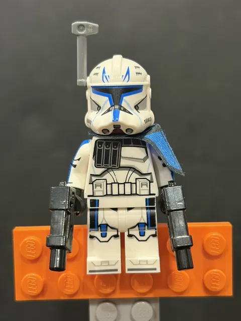 LEGO® Clone Trooper Captain Rex Minifigure Star Wars excellent condition