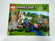 Lego Minecraft 21123 Instructional Manual Only 2016