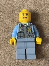 Lego Minifigure Cty0360a Undercover Elite Police Officer Cop Torso