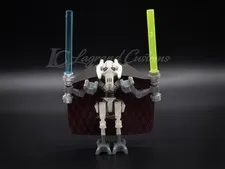 LEGO Star Wars General Grievous Cape For Minifigures Custom Double Side Printed