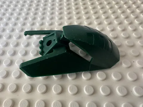LEGO Bionicle Kanohi Mask Kualsi 53384 Defilak - Dark Green