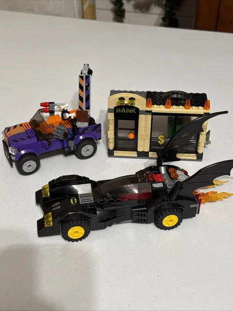 LEGO Batmobile and the Two-Face Chase 6864 - No Minifigs Or Box- 99% Complete