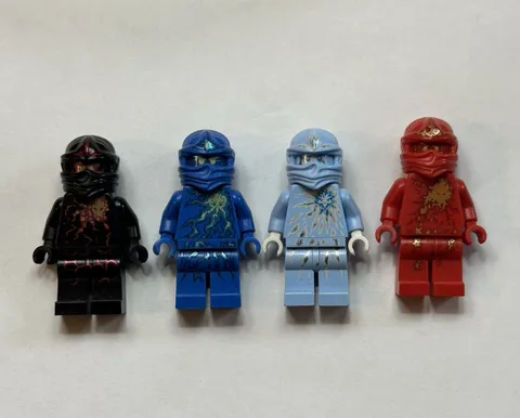 LEGO NINJAGO NRG Minifigure LOT MINT CONDITION 100% AUTHENTIC
