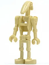LEGO: Battle Droid Tan Straight Arms (sw0001d)