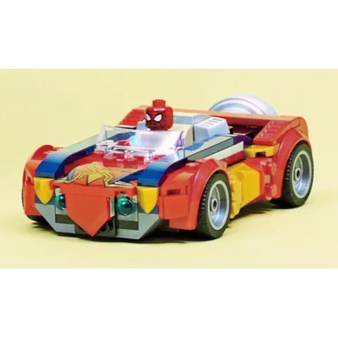 LEGO 76336 - Super Heroes: Spider-Man - Spider-Man Car - NO WOLVERINE FIG - READ