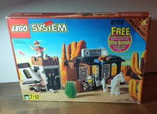 LEGO Western 6755 Sheriff's Lock-Up New in Box INCOMPLETE