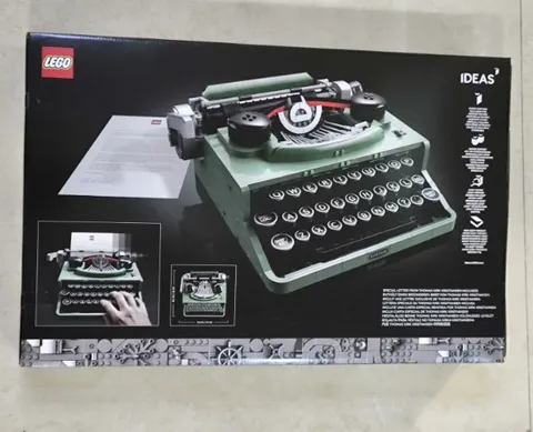 LEGO Ideas Typewriter (21327) pack no retail package