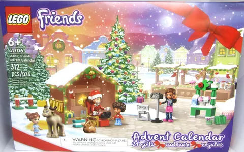 LEGO FRIENDS: LEGO Friends Advent Calendar (41706) Building Kit 312 Pcs