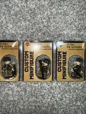 Brickmania D-Day US Infantry Minifigure Lot of 3 NEW IN BOX + FAST SHIP