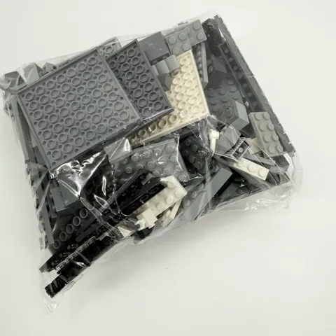 Lego Bulk Lot Color Sorted Gray White Black Mix 1 Pound Pieces Parts Bricks