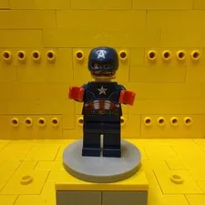 Genuine LEGO Super Heroes Avengers Captain America Minifigure sh686 Sh0686