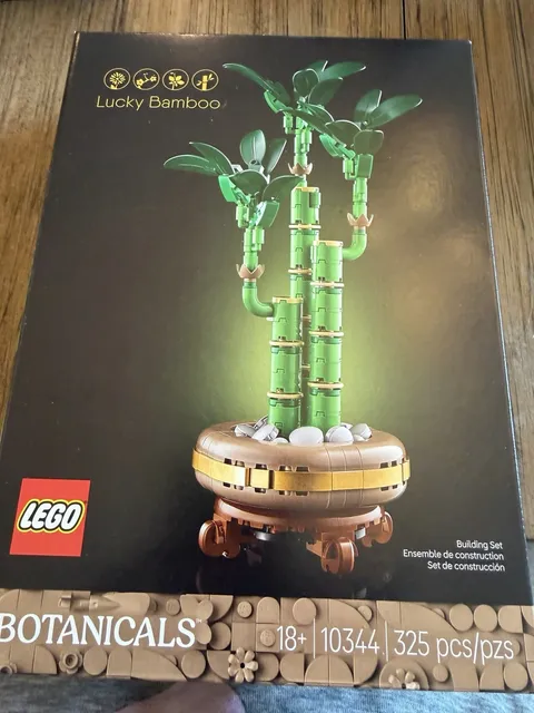LEGO Botanicals Lucky Bamboo 10344 Building Set, 325 Pieces, Adults 18+