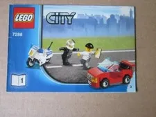 Lego Instructions Instruction City 7288 /1