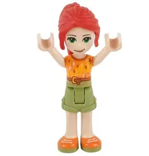 LEGO® Friends MIA Minifigure™ Minidoll  Lightning Bolts Shirt frnd352