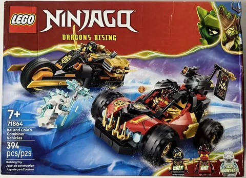 LEGO Ninjago: Kai And Cole’s Combiner Vehicles (71864)