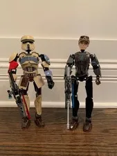 LEGO STAR WARS: Buildable Figures Scarif Stormtrooper & Jyn Erso 100% COMPLETE