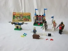 LEGO 6095 6008 Castle Knights Tournament Royal Joust King, incl manual, complete sets