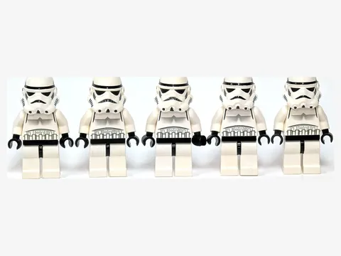 LEGO Star Wars Imperial Stormtrooper Lot of 5 sw0188 Minifigures #3
