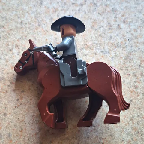 LEGO Minifigures Series 13 Sheriff Minifigure on Brown Horse Western Plastic