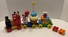 Lego Duplo Disney Mickey & Minnie Birthday Parade #10597 Number Train No Skirt