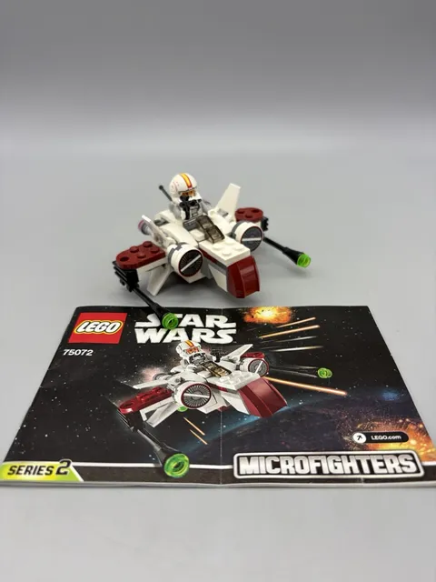 Retired 2015 Star Wars Lego 75072 ARC-170 Starfighter (99% Complete) W/ Manual