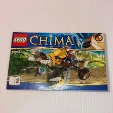 LEGO 70002 Legends of Chima Instruction Booklet