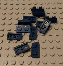 New LEGO Lot of 12 Dark Blue 1x2 Plate Pieces