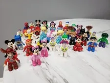 Lot 40 Lego Duplo Mini Figure Disney Marvel Mickey Mouse Disney Princesses Woody