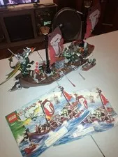 LEGO Castle "Troll Warship" #7048 - No Box - 100% Complete