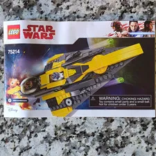 LEGO Star Wars 75214 Anakin's Jedi Starfighter Complete Set 247 pcs Without Box