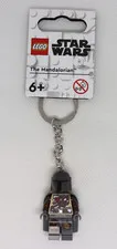 The Mandalorian Keychain 854124Star Wars LEGO® Minifigure Mini Figure Fig