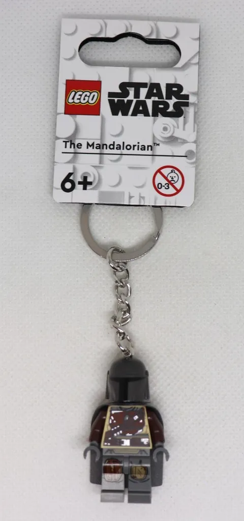 The Mandalorian Keychain 854124Star Wars LEGO® Minifigure Mini Figure Fig