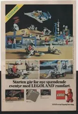 LEGO ADVERTISING INSERTS #  1-1777 # SPACE # 1980 #