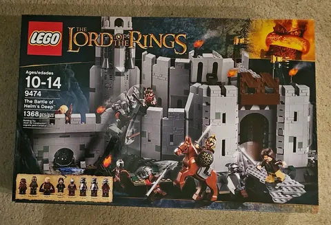 LEGO 9474 The Lord of the Rings: The Battle of Helm's Deep New Sealed Excellent