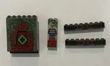 Lego Printed Jungle Lot Amazon Minifigure Statue Brick Adventures 5986 Clean