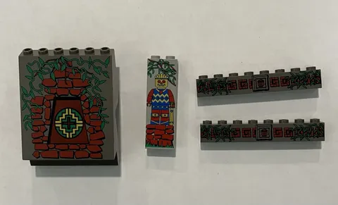 Lego Printed Jungle Lot Amazon Minifigure Statue Brick Adventures 5986 Clean