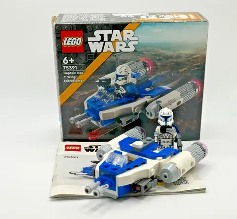 Lego Star Wars Captain Rex Y-Wing Microfighter 75391 + Original Box