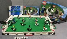 Lego 3409 3406 Block Set International Soccer Futbol Field Game Challenge Sports