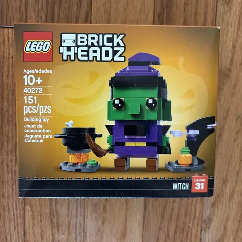 🤯NEW LEGO BrickHeadz Halloween Witch 40272 Seasonal Building Set 31 Holiday🧙🪄
