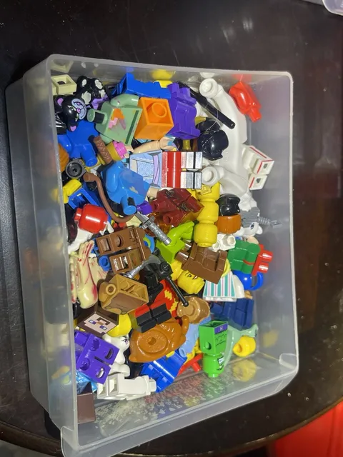 LEGO Bulk Lot Minifigure Parts & Accessories - Multicolor