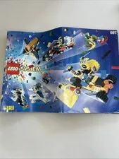 Vintage Lego System Ideas Book 697 - Pirates Castle MTron etc with stickers 1997