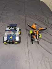 LEGO Agents 8969 4-Wheeling Pursuit - Missing 1 Minifigure - Vintage 2009 Set