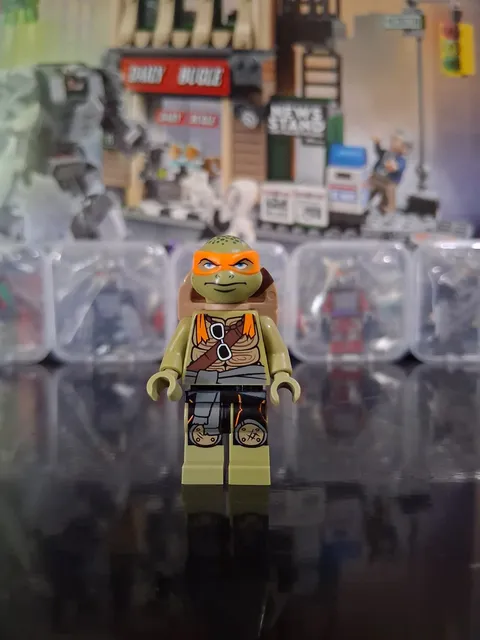 LEGO Michelangelo tnt040 Teenage Mutant Ninja Turtles 79115 Movie Version
