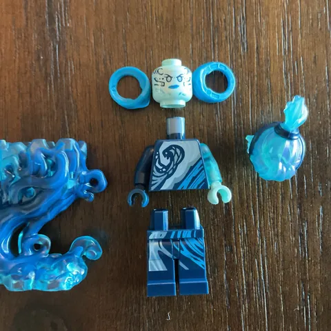 Lego Minifigure Nya NRG Seabound  njo705 NEW NEVER ASSEMBLED.  W All Accessories