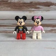 LEGO Duplo Mickey & Minnie Mouse Mini Figures Duplo Figures Lot