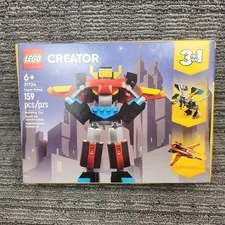 LEGO Creator 31124 Super Robot 3in1 NEW Sealed Retired Set Box Wear