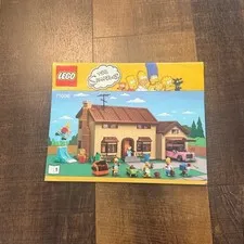 LEGO Simpsons House 71006 Instruction Manual Book 1 Replacement Authentic