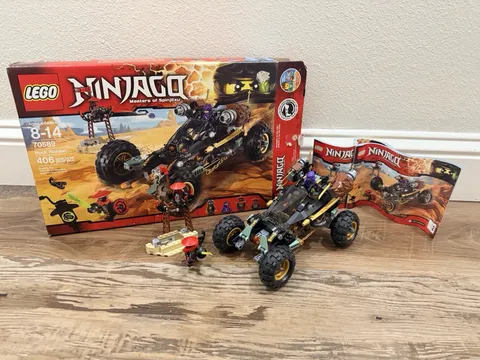 LEGO 70589 Ninjago Rock Roader 100% Complete with Box Manual Great Condition!!!